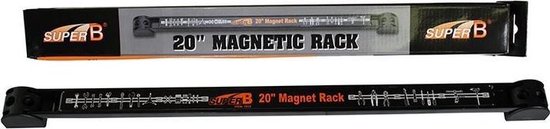 24 Heavy-Duty magnetische gereedschapshouder (verbeterde versie) - extreem krachtige magnetische trekkracht om zwaar gereedschap vast te houden - Professionele ruimtebesparende magnetische gereedschapsbalk - Metalen gereedschapsorganizer rack/strip