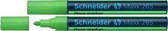 Schneider krijtmarker - Maxx 265 - groen - 2 stuks - S-126511-2
