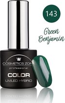 Cosmetics Zone UV/LED Hybrid Gel Nagellak 7ml. Green Benjamin 143