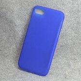 Hoesje voor Apple iPhone 7 Plus - TPU Case - Back Cover - Transparant Dof Blauw