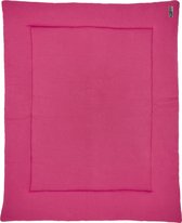 Meyco Knit basic boxkleed - 77x97 cm - bright pink