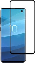 2x Full Cover Screenprotector Geschikt Voor: Samsung Galaxy S10 Screen protector Glazen Gehard - Volledig Scherm Tempered Glass