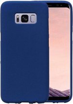 BestCases.nl Grijs Zand TPU back case cover hoesje voor Samsung Galaxy S8+ Plus