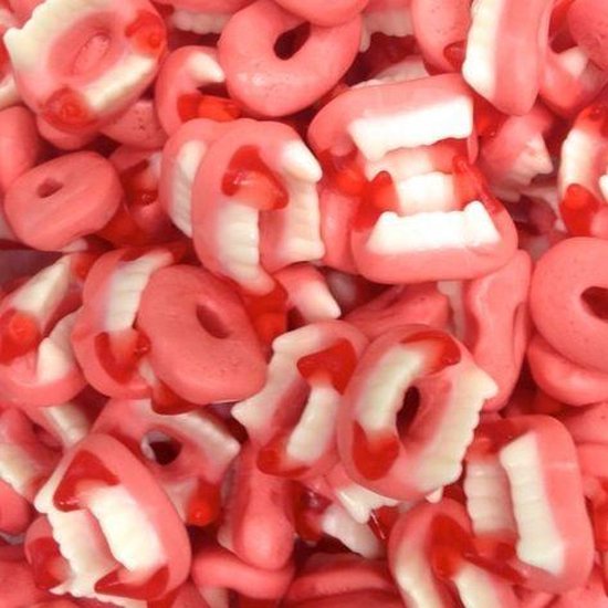Trolli Draculatanden - Snoep - 1 kg - Tanden