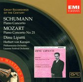 Schumann, Mozart: Piano Concertos / Lipatti, Karajan, PO et al
