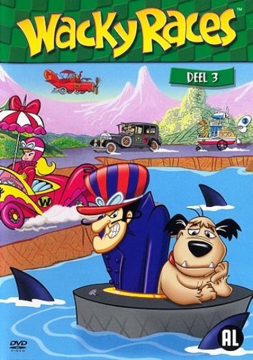 WACKY RACES V3 /S DVD NL (Dvd), Dick Dastardly Dvd's bol
