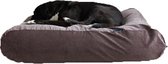 Dog's Companion - Hondenkussen / Hondenbed Bruin-Beige Duo Ribcord Extra Small - XS - 55x45cm