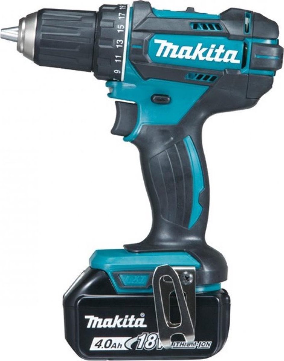 Makita DDF482RMJ 18V Li-Ion accu boor-/schroefmachine set (2x 4.0Ah accu) in Mbox thumbnail 5