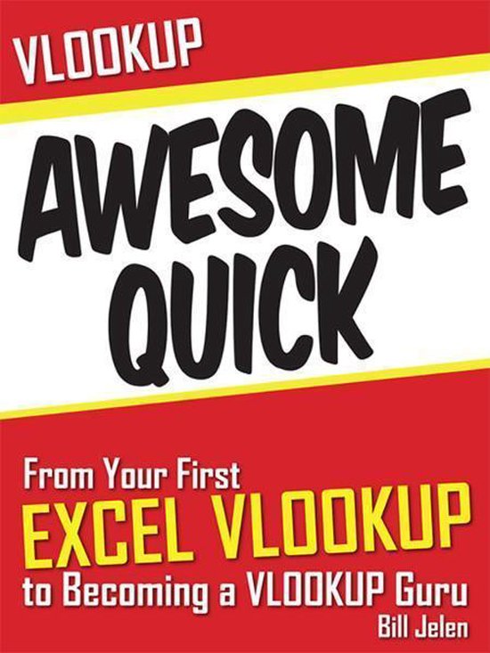 Awesome Quick - VLOOKUP Awesome Quick - cover