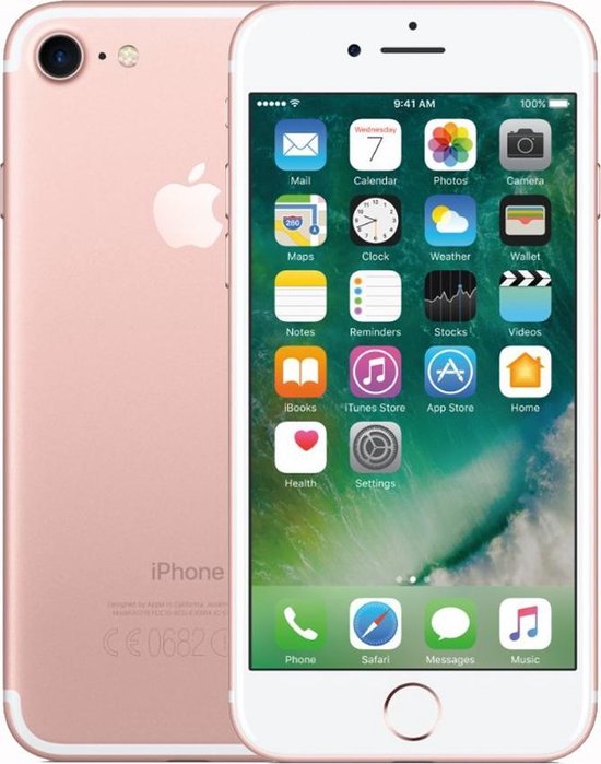 Apple iPhone 7 11,9 cm (4.7") SIM unique iOS 10 4G 2 Go 256 Go 1960 mAh  Rose doré | bol