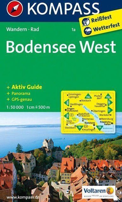 Kompass WK1a Bodensee-West - cover