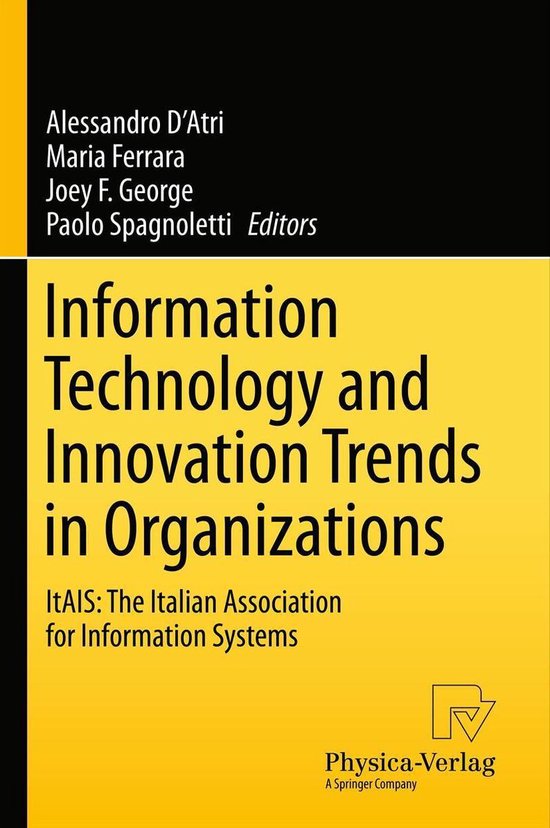 Information Technology and Innovation Trends in Organization ... - cover