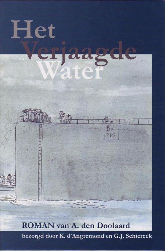 Cover van het boek 'Het verjaagde water' van A. den Doolaard