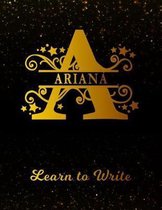 Ariana Learn to Write