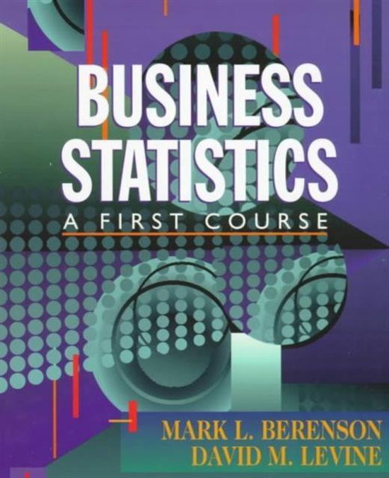 Business Statistics, Mark Berenson 9780137441785 Boeken