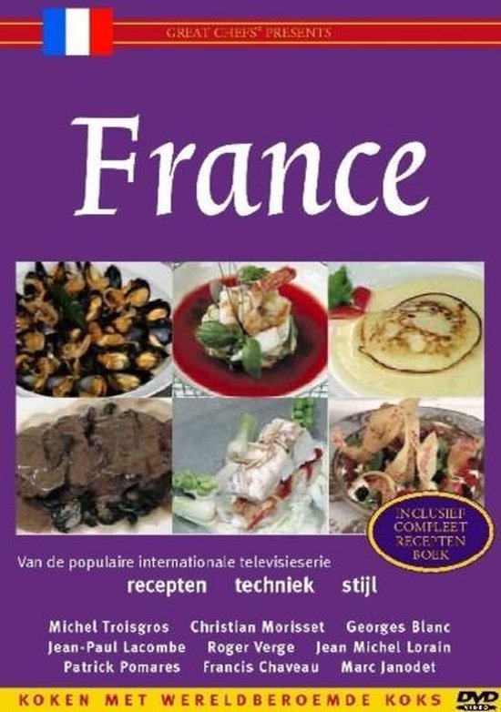 Cover van de film 'Great Chefs - France'