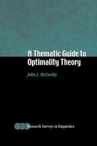 Research Surveys in Linguistics-A Thematic Guide to Optimality Theory