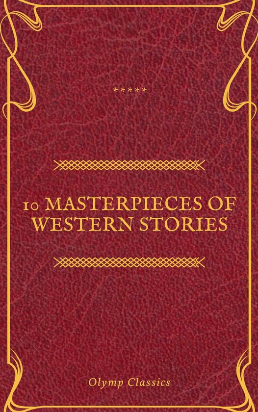 Omslag van 10 Masterpieces of Western Stories (Olymp Classics)