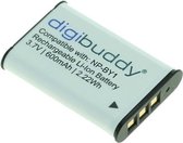 digibuddy A Merk Batterij Batterij Sony NP-BY1 - 600mAh