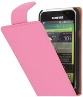Classic Flipcase Hoesjes voor Galaxy S i9000 Roze