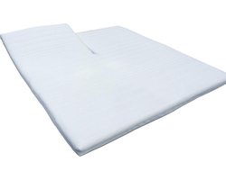 Slaaploods.nl Splittopper - Koudschuim Comfort - 160x210 cm - Dikte 8 cm