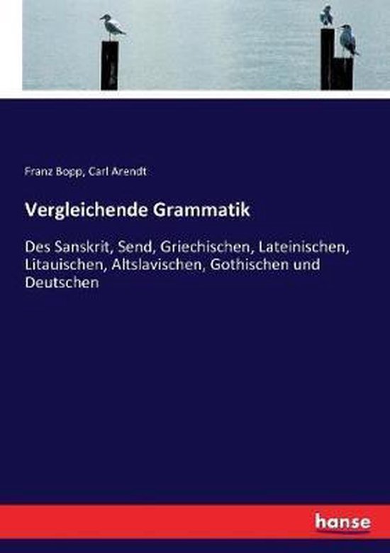 Vergleichende Grammatik - cover