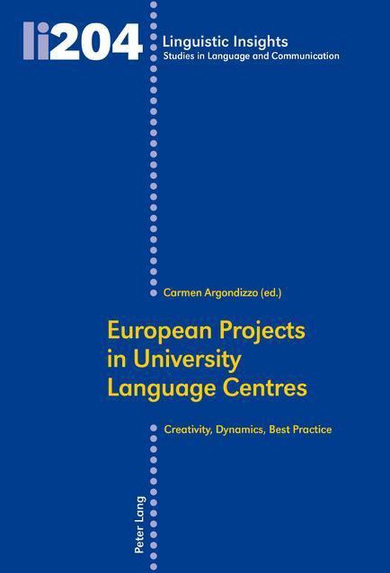 Linguistic Insights 204 - European Projects in University La ... - cover