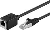 Câble réseau Goobay 91886 1 m Cat5e F/ UTP (FTP) Zwart