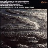Bohuslav Martinu, Darius Milhaud: Sonatas for two violins and piano; Milhaud: Duo for two violins;