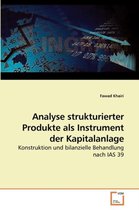 Analyse strukturierter Produkte als Instrument der Kapitalanlage