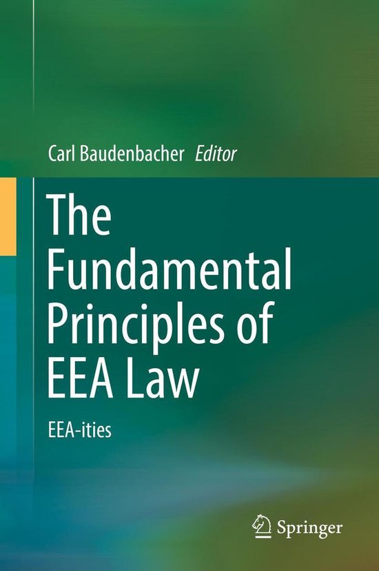 Law and Criminology (R0) - The Fundamental Principles of EEA ... - cover