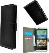 HTC Desire 510 Wallet Bookcase hoesje Zwart