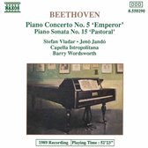 Beethoven: Piano Concerto No 5, Sonata No 15 / Vlader