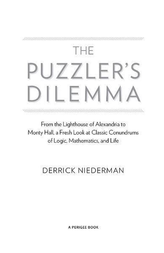 The Puzzler's Dilemma - cover
