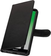 Huawei P Smart Portemonnee booktype wallet case Zwart