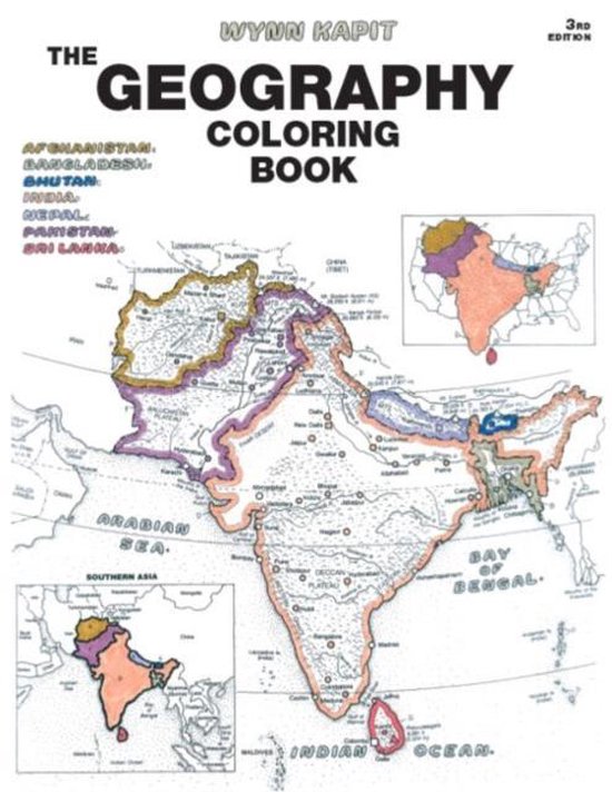Geography Coloring Book, Wynn Kapit 9780131014725 Boeken bol