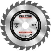 Kreator KRT020420 Zaagblad hout 210 mm - 24T