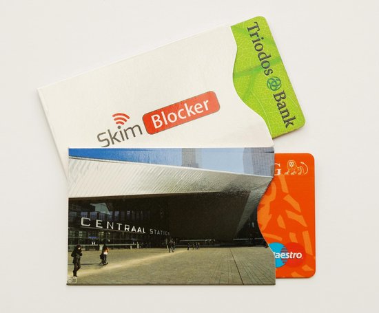 SkimBlocker sleeves - De betrouwbaarste Anti Skim hoes - tegen skimmers - RFID kaartbeschermer - bankpas beschermer - bescherming van privacy gegevens