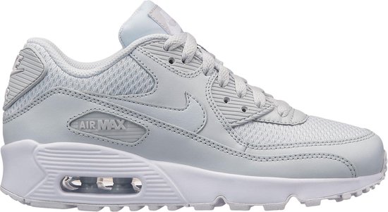 Nike Air Max 90 Mesh Sneakers Kinderen - wit/grijs Nike Air Max 90 Mesh Sneakers Kinderen - wit/grijs