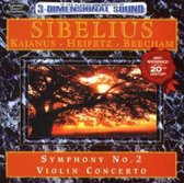 Sibelius: Symphony No 2 &Amp; Violin Concerto