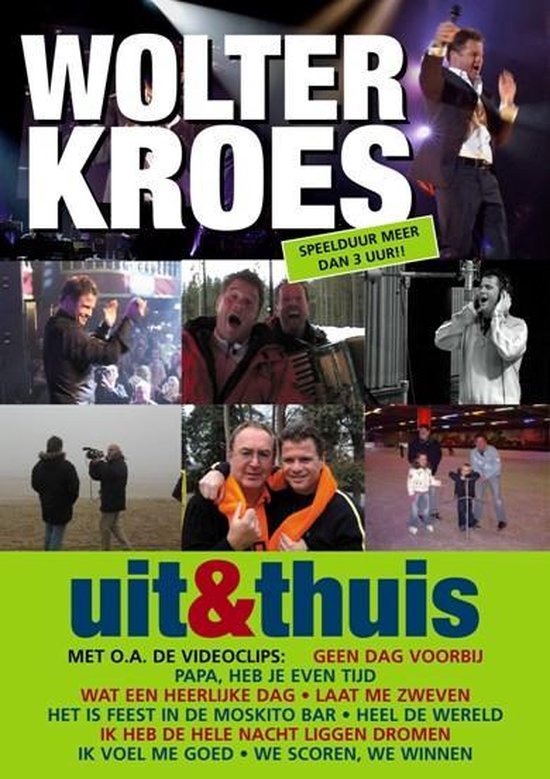 Cover van de film 'Wolter Kroes - Uit & Thuis'