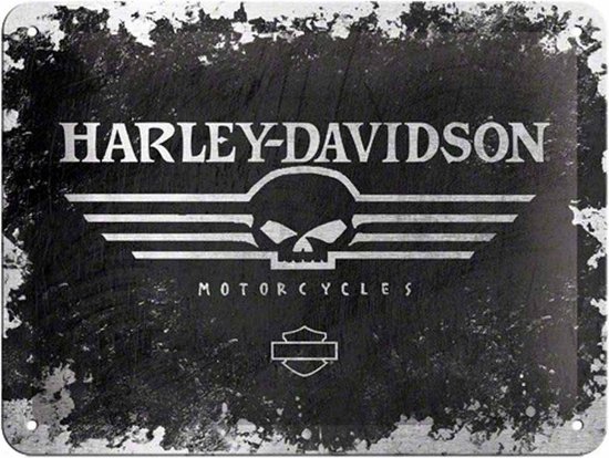 Nostalgic Art Tin Sign Harley-Davidson (15 X 20 Cm)