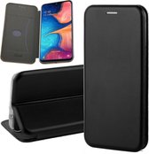 Hoesje geschikt voor Samsung Galaxy A20e - Book Case Leer ThinShield Zwart