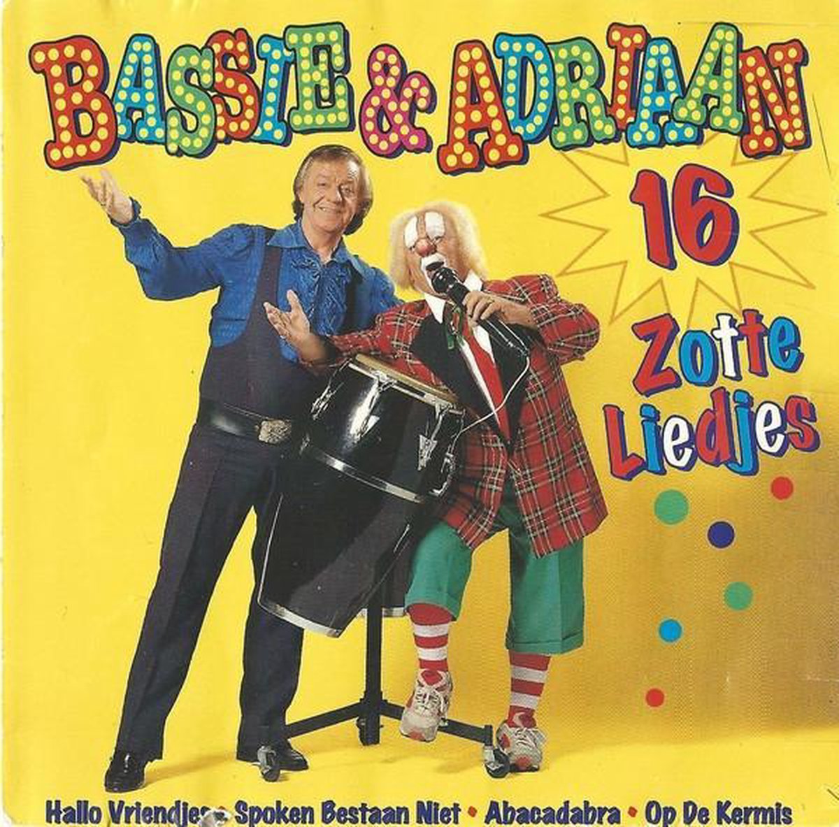 16 Zotte liedjes, Bassie & Adriaan CD (album) Muziek bol 16 Zotte liedjes, Bassie & Adriaan CD (album) Muziek bol