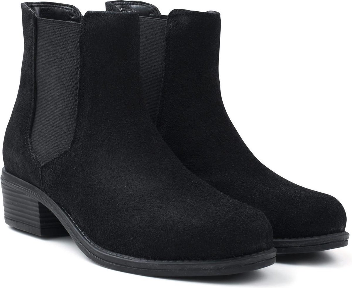 Chaussure Femme M36 Redfoot Ladies Suede Chelsea Boot Noir | bol.com