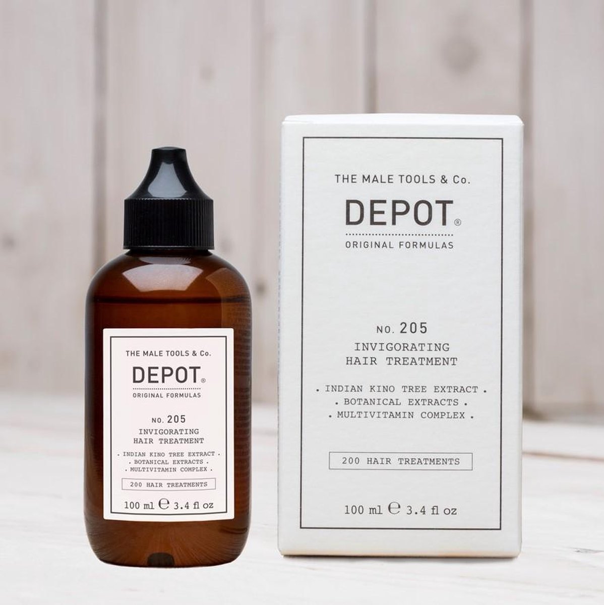Depot 205 invigorating hair treatment 100ml