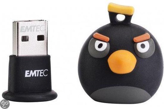 Angry Birds USB Flash Drive/USB Stick 8GB zwart | bol.com