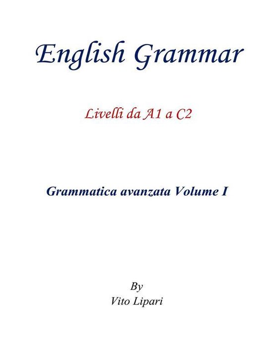 English Grammar Vol. 1 - cover