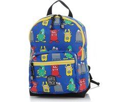 Pick & Pack Rugzak Monsters Blue