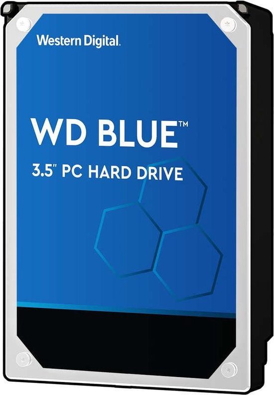 Western Digital WD Blue - Interne SATA Harde Schijf 3.5'' - 6 TB